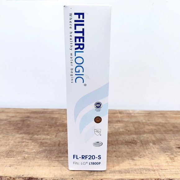 NIB FilterLogic FL-RF20-S Fits LG LT800P Water Filter 0.5GPM 300 Gallon Life - Picture 2 of 6
